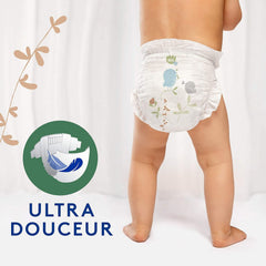 Scutece Douceur Naturelle, mărimea 5 (12-20 kg), 1 lună, 140 scutece