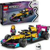 LEGO Speed Champions F1 ACADEMY Rennwagen - Spielzeug Modellauto - Mit Formel 1 Rennfahrerin Minifigur - Geschenk für Mädchen, Jungen & Erwachsene Fans ab 10 Jahren - 77258