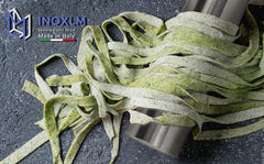 INOXLM Edelstahl Nudelholz für Zucker Dough Küche Brot Pizza Süßigkeiten Kuchen (ohne Hülle)