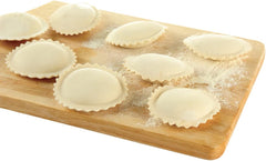 Metaltex 252326080 Formă de ravioli, rotundă cu pătrat, set de 2