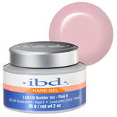 IBD Hard Gel – Gel de construcție LED/UV roz II, 1 pachet (1 x 56 g) – Fabricat în SUA – Construcție unghii acasă – Fără programări sau saloane de unghii zgomotoase