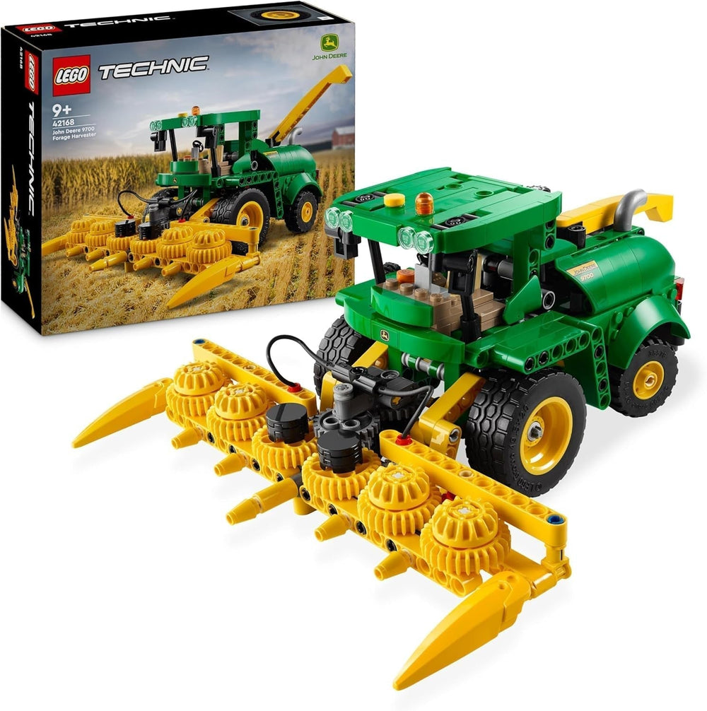 LEGO Technic John Deere 9700 Sieczkarnia samobieżna Ciągnik rolniczy dla dzieci Model pojazdu z realistycznymi funkcjami Prezent dla chłopców i dziewcząt w wieku 9 lat 42168 Zestawy do budowania Besuche den LEGO-Store Single