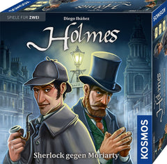 KOSMOS 692766 Holmes - Sherlock kontra Moriarty, Gra dla dwóch graczy, Gra Sherlock Holmes, Gra planszowa dla dokładnie 2 graczy w wieku od 10 lat, Gra strategiczna