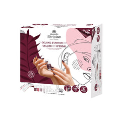alessandro STRIPLAC PEEL OR SOAK DELUXE KIT - Zestaw lakierów UV do paznokci - Profesjonalny i delikatny manicure w 15 minut - Wegański i wolny od okrucieństwa - Zawiera lampę LED