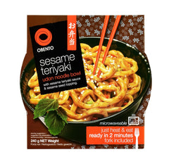 Sezamowa miska udon teriyaki, gotowe danie do mikrofalówki, 240g