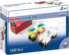 fischertechnik LED Set 533877 – Ergänzungsset z 2 diodami LED Rainbow i 2 diodami LED typu Weissen, dla aufregende Lichteffekte