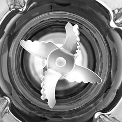 WMF Küchenminis Kompaktmixer, Mini mikser stojący, 400 Watt, mikser stojący Klein, Glasbehälter 0,8 L, Pulsstufe, Cromargan Matt Kitchen Naty Shop