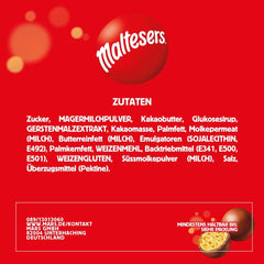 Maltesers, czekoladowe kulki z chrupiącym i lekkim środkiem, przewiewna, czekoladowa przekąska, 1 opakowanie (1 x 300g)