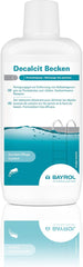 BAYROL Decalcit żel do czyszczenia basenu 1 L do usuwania osadów wapiennych ze ścian i podłóg basenów - Wysoce skuteczna formuła - Rozpuszcza uporczywy brud, kamień i osady metalowe