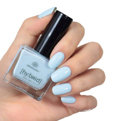 Oja HYBRID alessandro Blueberry Slush - albastru pastel - Unghii perfecte în doar 3 pași, fără LED - rezistă până la 10 zile! 8 ml
