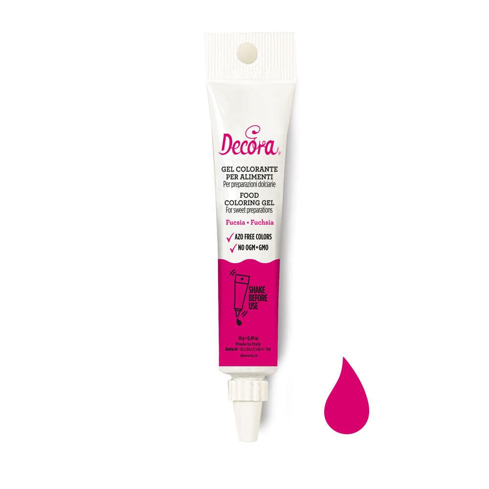 9600511 GEL COLORANT ALIMENTAR FUCSIA 14 G