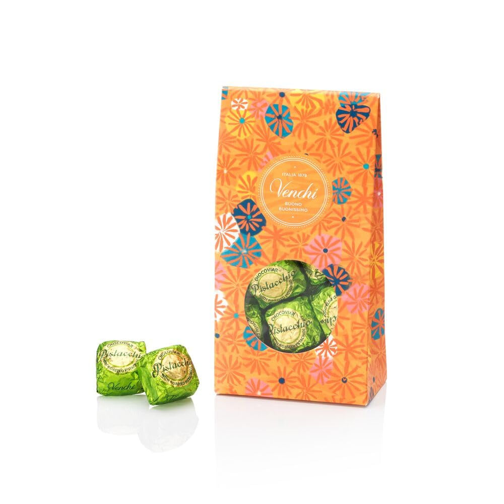 Venchi – Colecția Murrine – praline asortate cu fistic, chocoviar, 310 grame Naty Shop Default Title