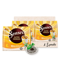 Senseo Pads Guten Morgen XL, 5 x 10 Getränke, 50 Kaffeepads