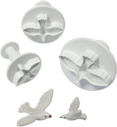 DV1010 Mașină de tăiat embossare cu motiv de porumbel, format mic, mediu și mare, plastic, alb, 9 x 2 x 9 cm, 1 unitate