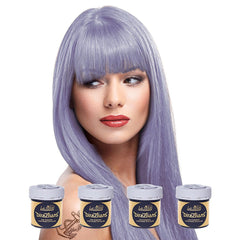 La Riché Garoafa roz, 1 pachet (100 ml) Vopsea pentru par Naty Shop Wisteria - Violet 4 bucăți (pachet de 1)