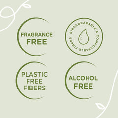 Lingette Coton À L'Eau 60 szt