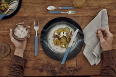 VICTORINOX Nowoczesny szwajcarski zestaw sztućców na 6, 12 elementów Kitchen Naty Shop