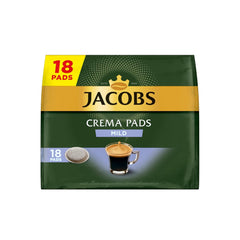 Jacobs Pads Crema Mild, Senseo kompatible Pads, 5 x 18 Getränke, 90 Kaffeepads