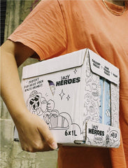 Lazy Heroes Hafer Wegetariański napój owsiany bezglutenowy z witaminą D