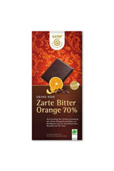 Grand Noir Delikatna Gorzka Pomarańcza Organiczna 70-procentowa zawartość kakao - gładki aromat pomarańczowy