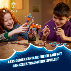 LEGO Dreamzzz 3 w 1 Zwierzęta Izzie Dream, magiczne jajko z minifigurkami Izzy'ego i Dizzy'ego oraz figurkami zwierząt, zestaw fantasy, prezent dla dziewcząt i chłopców w wieku 8 lat 71481 Zestawy do budowania Besuche w sklepie LEGO