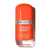 Revlon Ultra HD Snap lakier do paznokci długotrwała formuła wegańska szybkoschnąca jednowarstwowa pełne krycie kolor (8ml) Hot Stuff (007) unisex