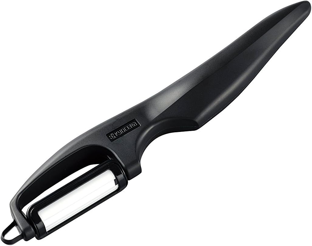 Peeler Kyocera, Lamă cu două tăișuri, 4 cm Peeler Naty Shop Negru Peeler economic