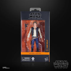 Gwiezdne Wojny Czarna Seria Han Solo, Gwiezdne Wojny: Nadzieja Premium Kolekcjonerska figurka (15 cm) Figurki Naty Shop