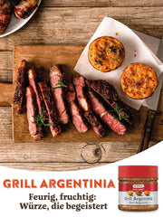 Kotanyi Gourmet Grill-Argentyna Gewürzzubereitung, mit Paprika, Pfeffer, Koriander und mehr, fruchtig-ostry, 400ccm, 285 g