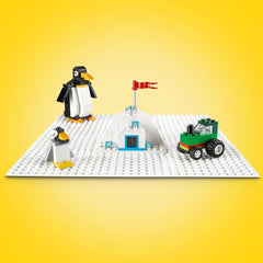 LEGO 11026 Klasyczne białe kwadratowe klocki konstrukcyjne z wcięciami 32X32 jako zestawy podstawowe Zabawki do budowania Zestawy do budowania Besuche den LEGO-Store