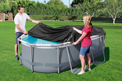 Plandeka PCV Bestway 305 x 184 cm, czarna, owalna