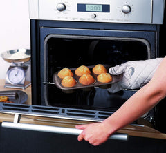 Pyrex BANDEJA 6 MAGDALENAS ASYMETRIA PX Muffinförmchen, Metall, Bunt, 6 Magdalena Formy i blachy do pieczenia Naty Shop