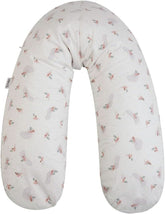 Poduszka ciążowa - Poduszka do karmienia - Poduszka wielofunkcyjna 2 w 1 - Zdejmowany pokrowiec 78 X 44 cm Akcesoria Żywność i karmienie piersią Sklep Bebe Naty