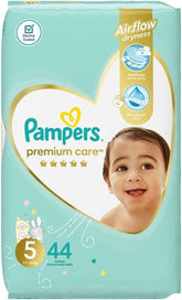 Pieluchy Pampers Premium Care rozm. 5, 11 - 18 kg, 44 szt. Matka i Dziecko Naty Shop