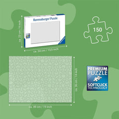 Ravensburger puzzle pentru copii - 10038 Unterwegs Mit Der Arche - Puzzle cu Arca lui Noe pentru copii începând cu vârsta de 7 ani, cu 150 de piese în format XXL Puzzle Naty Shop