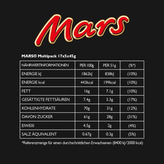Mars Batony czekoladowe Karmelowa czekolada 1 opakowanie 5 batoników (1 x 225 g) (2 sztuki w opakowaniu)