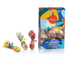 Pudełko upominkowe z kolekcją ovetti di cioccolato Camelia 200 g