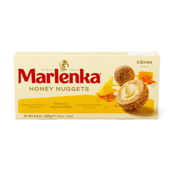 MARLENKA® Probiermix-Produkt | Wiener Honigkuchen (800 g), Kaffee-Honigkugeln (235 g) und Zitronen-Honigkugeln (235 g) und Marlenka Café Crema - Espresso Bohnen (500 g)
