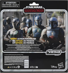 Star Wars Colecția Vintage Mandalorian Shriek-Hawk, 4-Pack Mandalorian, Scala 9.5 Cm Action figures Naty Shop