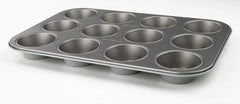 Forma pentru brioșe Zenker cu 12 forme de copt (Ø 7 cm), pentru brioșe și cupcakes, dimensiuni: 38,5 x 26,5 x 3 cm Matrite si tavi pentru copt Naty Shop
