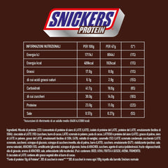 Snickers Czekoladowe Batony Proteinowe - Bogaty Smak Z Karmelowymi Orzechami Laskowymi I Nugatem, Opakowanie zbiorcze 18x47g