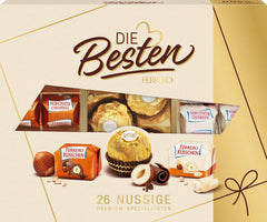 Ferrero The Best Nut Edition – czekoladowy prezent dla niego i dla niej w 3 asortymentach premium