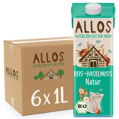 Allos Mandeldrink Mandel Natur Wegańska Laktoza Bez Cukru 1L