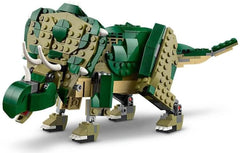 LEGO Creator T.Rex, Dino 3 w 1 Transformowalny Triceratops lub Pterodaktyl, mobilny model dinozaura dla dzieci, prezent dla chłopców i dziewcząt 31151 Zestawy do budowania Besuche w sklepie LEGO