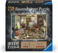 Puzzle Ravensburger EXIT 16782 Studio artysty 759 elementów Puzzle Naty Shop Domyślny tytuł