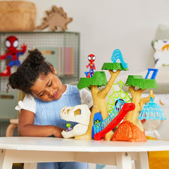 Marvel Spidey i jego super przyjaciele Dino Treehouse Zestaw superbohaterów Figurki Sklep Naty