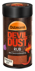 Ostmann Gewürze - Diabelski pył | BBQ Rub Gewürzzubereitung | Scharfe Trockenmarinade für Grillfleisch | 140 g na sitku
