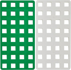 Plus-Plus 9603287 Konstruktionsspielzeug, Big Steckplatte, grün/weiß, 2 części