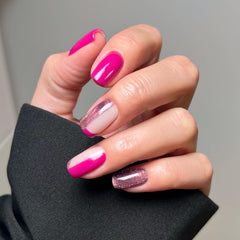 Lakier UV do paznokci Semilac Hybrid 436 Mocny Burgund 7ml Kolekcja Even Better Together