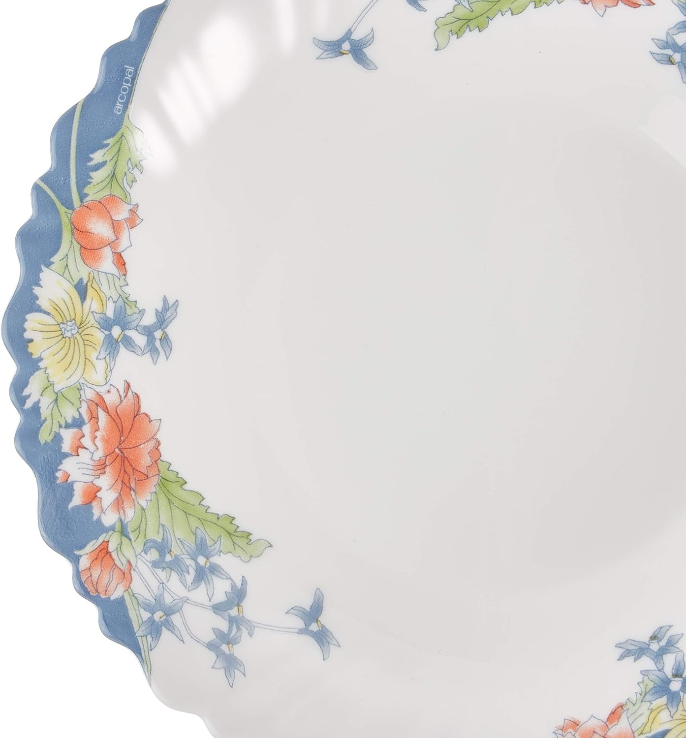 Florine Tafelservice Mit Blumen, Glas, Mehrfarbig, 33 X 33 X 31 Cm Seturi vesela masa Naty Shop